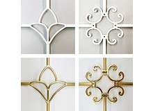 Декоративные элементы "Лилия и "Вензель"